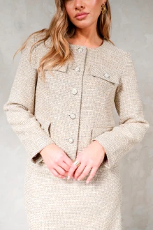 Жакет (пиджак) ERIKA STYLE 1689 -1 коричневый