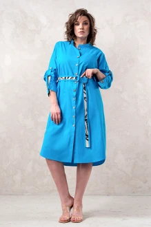 Платье ERIKA STYLE 1477 голубое