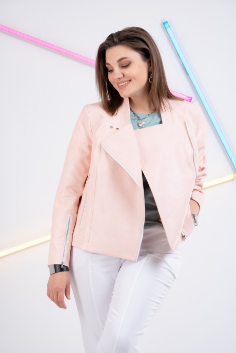 Куртка GRATTO 7113 розовый размер 50-60 #1