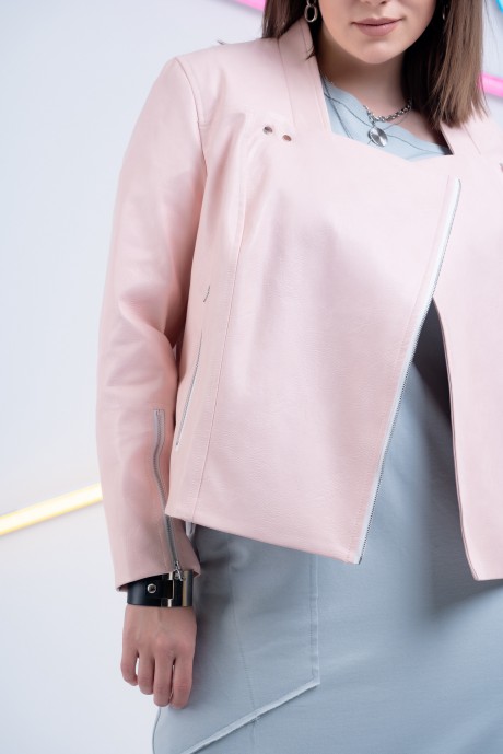 Куртка GRATTO 7113 розовый размер 50-60 #5