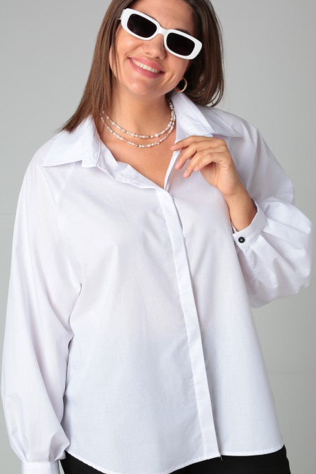 Рубашка GRATTO 4246 белый размер 50-66 #1