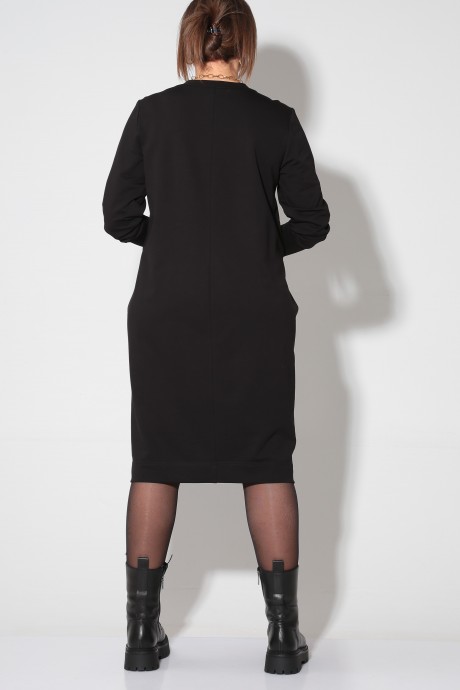 Платье GRATTO 8119 черный размер 50-66 #3