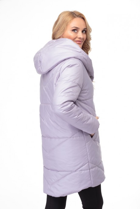Пальто MODEMA 1005 /2 лиловый размер 42-52 #7