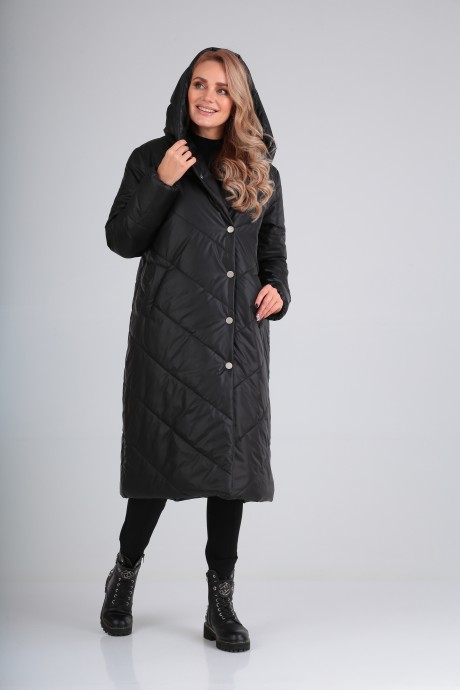 Пальто MODEMA 1011 /4 чёрный размер 46-60 #2
