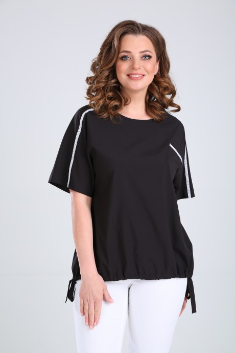 Блузка MODEMA 435 /1-черный размер 50-58 #2