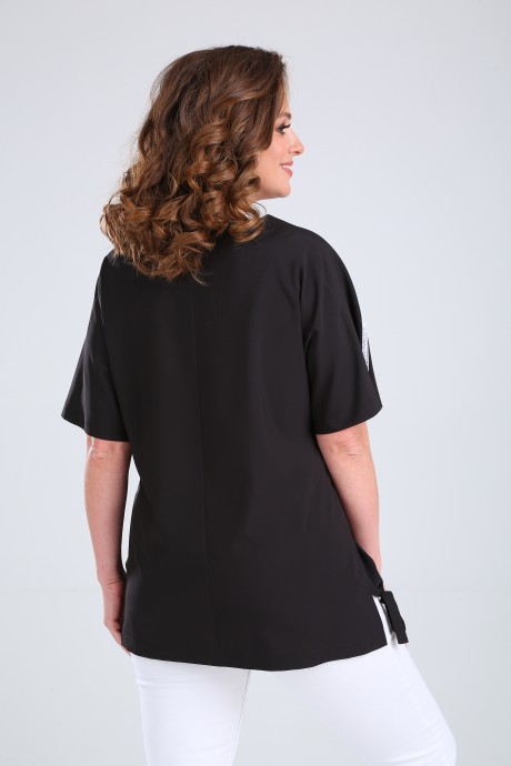 Блузка MODEMA 435 /1-черный размер 50-58 #4