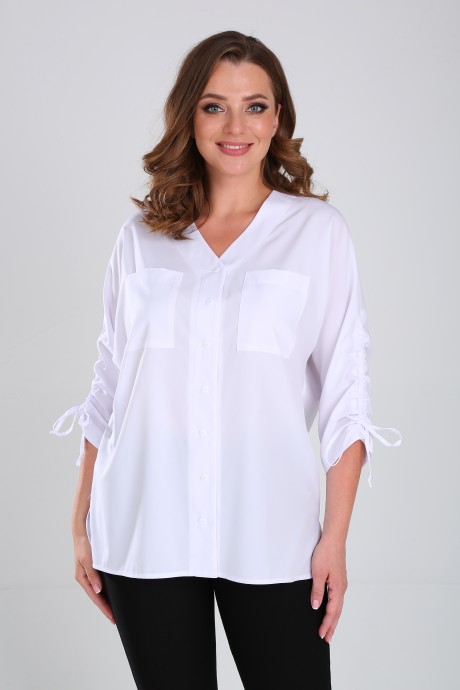Блузка MODEMA 480 /6 - белый размер 50-58 #2