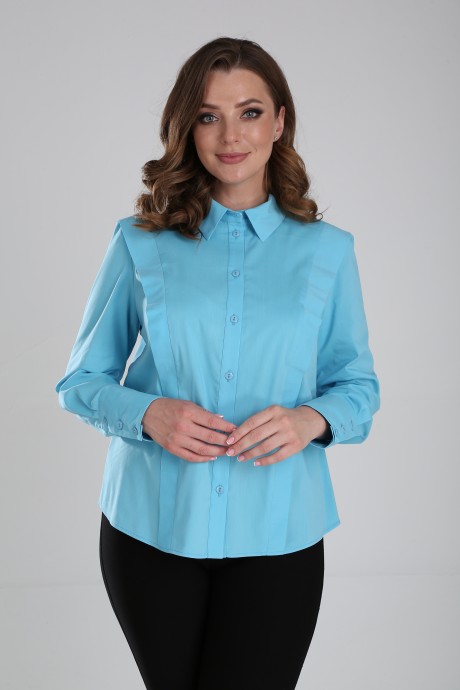 Рубашка MODEMA 520 /3 голубой размер 44-52 #4