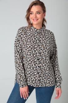 Блузка MODEMA 448/1 леопард #1