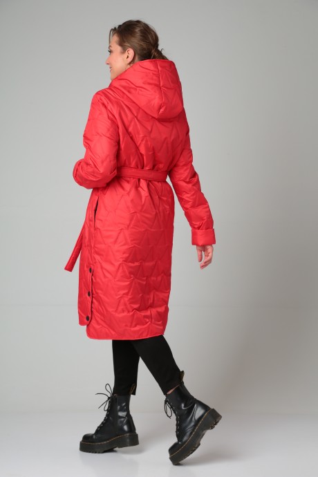 Пальто MODEMA 1024 /5 красный размер 46-52 #8