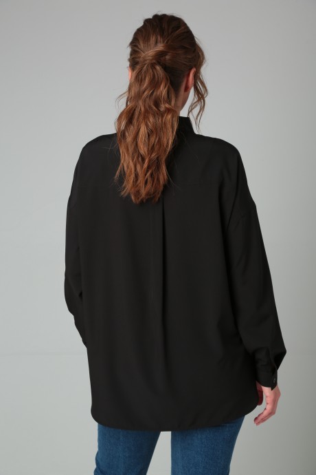 Блузка MODEMA 448 /3 черный размер 44-52 #4