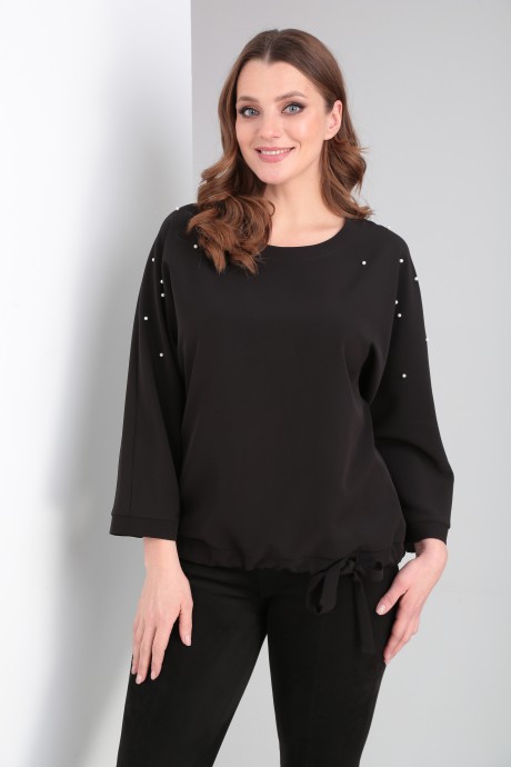 Блузка MODEMA 705 черный размер 48-58 #3