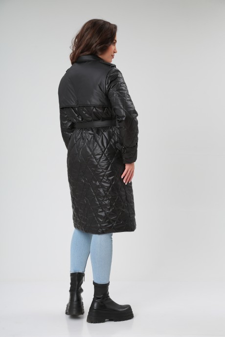 Пальто MODEMA 1031 черный размер 44-54 #6