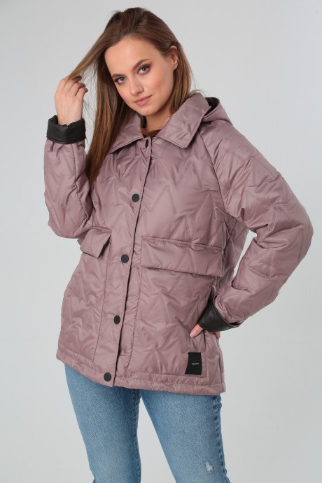 Куртка MODEMA 1049 розовый размер 44-54 #1