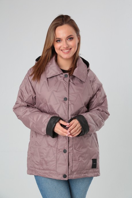 Куртка MODEMA 1049 розовый размер 44-54 #2