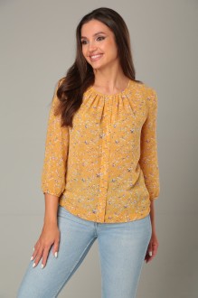 Блузка MODEMA 192-8 желтый #1