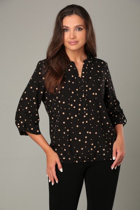 Блузка MODEMA 728-2 черный размер 48-58 #1