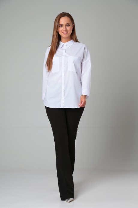 Рубашка MODEMA 722-5 белый размер 48-58 #4