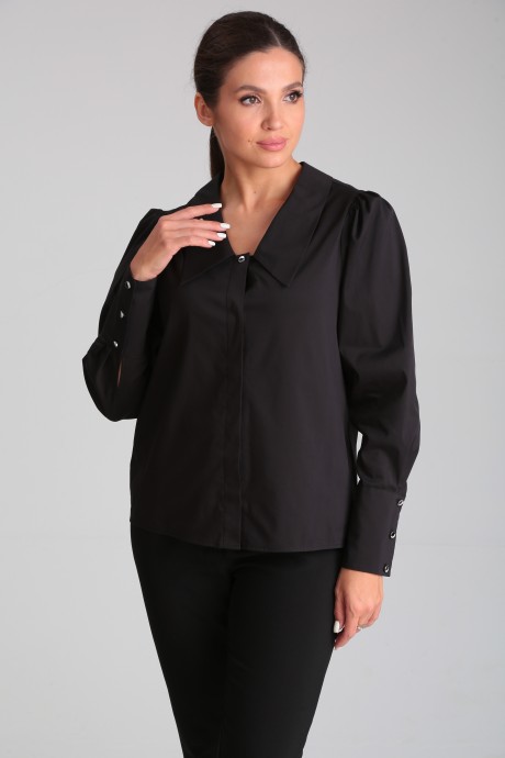 Блузка MODEMA 544-3 черный размер 44-54 #2