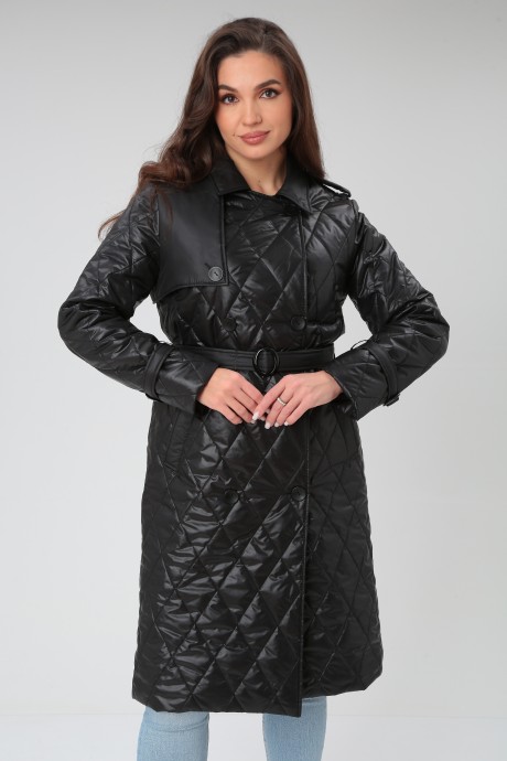 Пальто MODEMA 2031-1 черный размер 44-54 #4