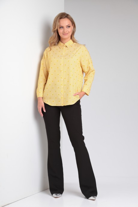 Рубашка MODEMA 752-3 желтый размер 46-56 #1