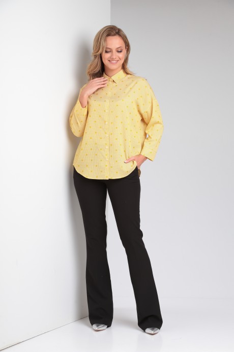 Рубашка MODEMA 752-3 желтый размер 46-56 #2