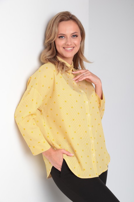 Рубашка MODEMA 752-3 желтый размер 46-56 #5