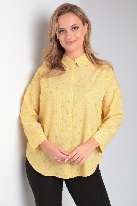 Рубашка MODEMA 752-3 желтый размер 46-56 #6