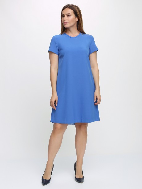 Платье IL GATTO 0919-001 голубой размер 42-52 #1