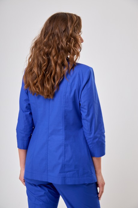 Жакет (пиджак) БелЭльСтиль 203 синий размер 46-58 #4
