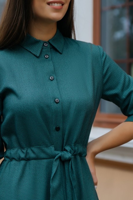 Платье Krasa 184-20 зеленый размер 42-46 #5