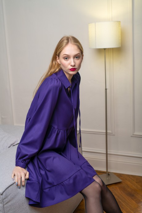 Вечернее платье Krasa 217-20 фиолетовый размер 42-46 #2