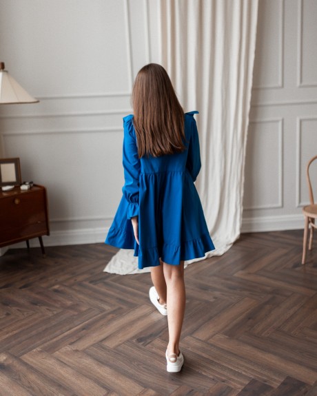 Вечернее платье Krasa 230-20 ярко-синий размер 42-46 #6