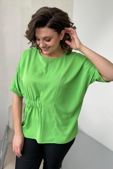 Блузка Rumoda 2109 зеленый размер 50-58 #3