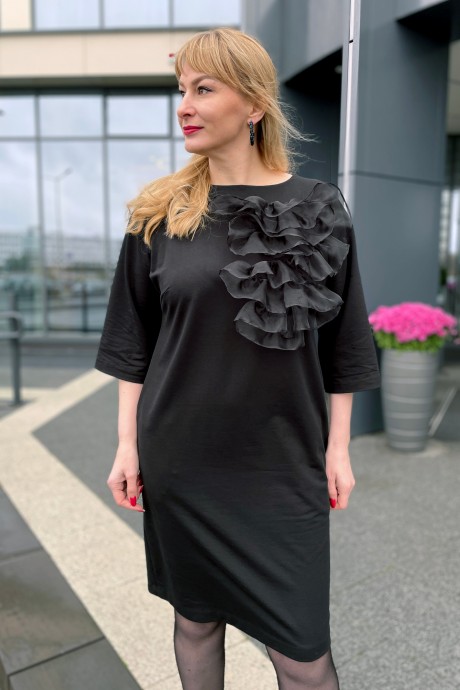 Платье Rumoda 2172 черный размер 50-58 #4