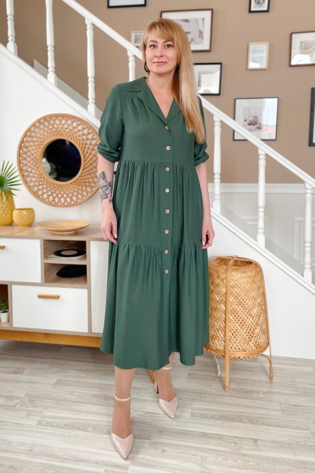 Платье Rumoda 2207 зеленый размер 46-56 #2