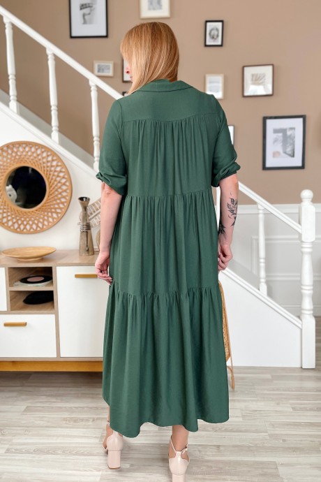 Платье Rumoda 2207 зеленый размер 46-56 #6