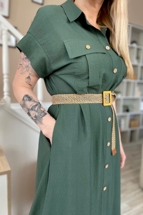 Платье Rumoda 2208 зеленый размер 50-58 #5