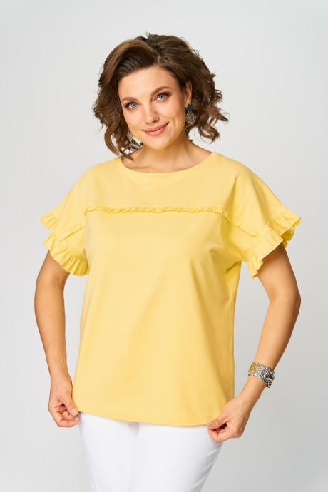 Футболка Rumoda 2264 жёлтый размер 46-60 #1