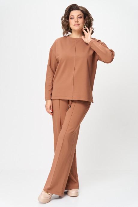 Костюм/комплект Rumoda 2144 двойка коричневый размер 48-56 #3
