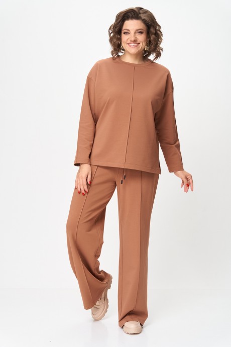 Костюм/комплект Rumoda 2144 двойка коричневый размер 48-56 #4