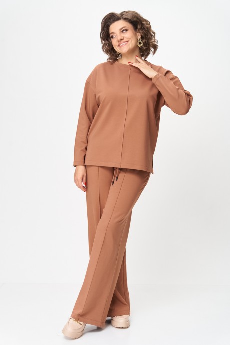 Костюм/комплект Rumoda 2144 двойка коричневый размер 48-56 #5