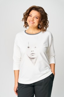 Джемпер (кофта) Rumoda 2254 молочный #1