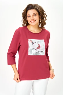 Джемпер (кофта) Rumoda 2282 бордовый