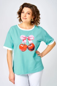 Футболка Rumoda 2285 бирюзовый