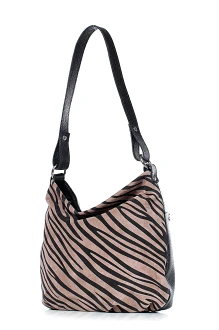 Сумка Galanteya 25025 черная/капучино