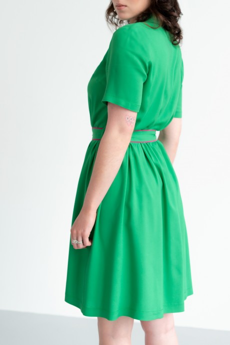 Платье JRSy 2142 зелень размер 42-46 #5