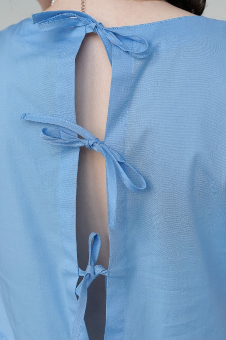 Платье JRSy 2137 голубой размер 42-46 #4