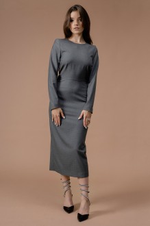 Платье JRSy 2369 серый #1
