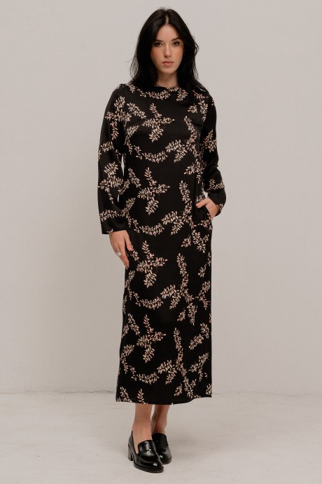 Платье JRSy 2385 черный размер 42-48 #1